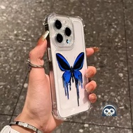 Cool Butterfly Flame Phone Case For iQOO Z11 Z10 Z10R Z10X Z9 Turbo Z9X Z9S Z8 Z8X Z7 Z7X Z7i Z6 Pro