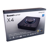 Creative Sound Blaster X4 Hi-res 7.1 External USB DAC and Amp Sound Card