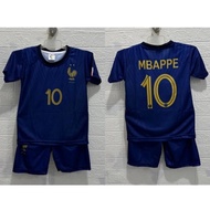 Latest FRANCE National Team Jersey/French National Team Boys Jersey/Boys World Cup Jersey 2022