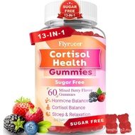 Cortisol Supplements for Women & Men, 13 in 1 Cortisol Detox, Cortisol Manager Reducer with , Magnes