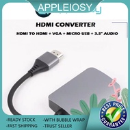 HDTV to VGA HDTV Adapter, HDTV Splitter 1 HDTV in VGA HDTV 2 Out (VGA HDTV Interface Display at The 