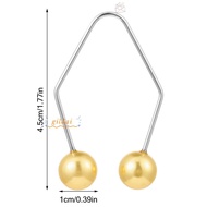 GILDAI 1 Pair Dimple Trainer, Facial Beauty Tools Alloy Dimple Maker for Cheeks, Easy to Wear Pearl 