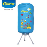 PowerPac Portable Clothes dryer, Electric clothes dryer, Baby Clothes  Dryer With UV Light - 900Watts (PPV636)