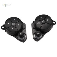 Left+Right Car Inner Part Steering Wheel Worn Button Cover Switch For Mercedes For Benz W204 W212 C200 E260 E320 Glk260