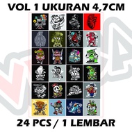 Stiker Pack Vector - Stiker Aesthetic Keren - Sticker Vinyl Laptop Waterproof DIY HP Motor Helm Mobi