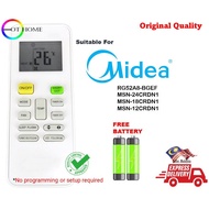 Midea Air Conditioning Conditioner Aircon Remote Control RG52A8-BGEF MSN-24CRDN1 MSN-18CRDN1 MSN-12C