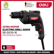DELI Electric Drill 500W DE-DZ10-1E Screwdriver Wall Professional Series Power Tools Ready Stock Mal