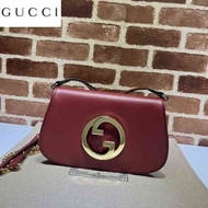 LV_ Bags Gucci_ Bag Blondie Series Shoulder 699268 Woman Embossing Handbag Leather DWJX