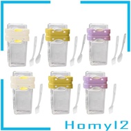 [HOMYL2] Lightweight And Reusable Snack Prep Container, Cereal Container for Yogurt, Breakfast, Pudd