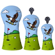 Eagle Court GOLF Wood Club Cover Fairway Wood Club Cover Club Head Protective Cover GOLF Club No. 1 