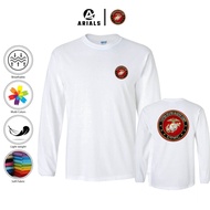 Arials Kaos Baju Lengan Panjang Us United States Marine Corps USMC