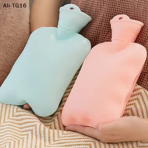 【Ty6】【Rw】1000ML Hand Warmer Hot Water Bottle Injection Water Heating Reusable PVC Warm Kettle Warm B