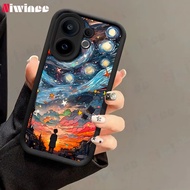 Casing Compatible For VIVO S30 S30 Pro Mini S1 Pro S1 Milky Way Design Reinforced Camera Protection 