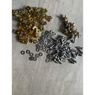 30pcs coverset screw M5 stainless still  1set