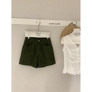 Korean style women's high-waisted loose shorts 【WGWE】 W10262