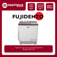 Fujidenzo 7kg JWT-701 Twin Tub Washing Machine