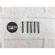 M2x25 1pcs Black Hex Socket Button Head Screw M2x25mm