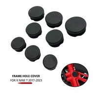 8pcs Frame Hole Cover Caps Plug Decorative Frame Cap Set For BMW R Nine T RNineT R9T Pure Racer Scra
