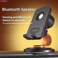 JIANCAI Mobile Phone Stand, Portable Adjustable 360° Smart Bluetooth Speaker, Bluetooth Induction Mu