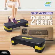 SPORTLAND แท่นสเต็ปเปอร์ สำหรับออกกำลัง คาดิโอ โยคะ แอโรบิค ปรับได้ 2 ระดับ เสต็ป SPL Adjustable Ste