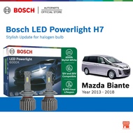 Bosch LED Powerlight Retrofit 6000K Mazda Biante (2013 - 2018) H7 Car Halogen Headlight Retrofit Bul