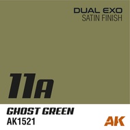 AK Interactive AK1521 DUAL EXO 11A – GHOST GREEN 60ml