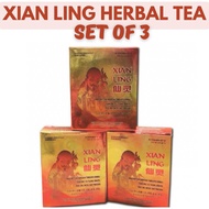 SET OF 3 Xian Ling Herbal Tea made in Indonesia