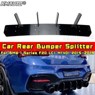 For BMW 1 Series F20 LCI M140i Rear Bumper Diffuser Guard Lip For BMW 1 Series F20 LCI M140i 2015-20
