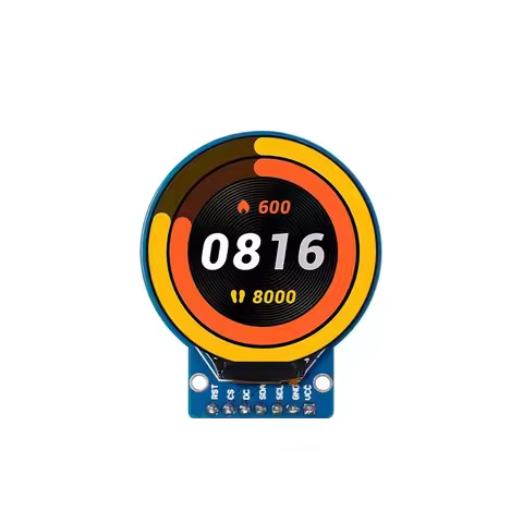 LCD Hot Sale 1.28inch round LCD module GC9A01 240x240 LCD Display with free shipping