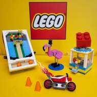 （姆仔fun玩具）Lego 樂高 摩托車 機車 擋車 全新品 展場限定 商品 碰碰車 小丑發射台 夢時代 限定