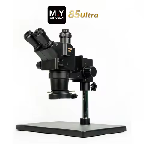 YCS Mr.Y 85Ultra Microscope Continuous Zoom 6.3X-68X 4K Camera Kit for Mobile Phones PCB Electronics