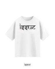T-SHIRT ISSUE ลาย ISSUE ขาว ดำ ใส่สบาย