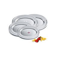 100 % Original Zebra Oval Plate 12 Inch & 14 Inch,Fish Plate/Sus 304 Stainless Steel Fish Plate 泰国斑马