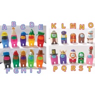 Cake Topper SOLD INDIVIDUALLY Figure AMONG US GEN 4