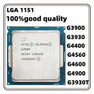 G3900 G3930 G4400 G4560 G4600 G4900 G5400 G5420 G3930T Dual-Core CPU Processor LGA 1151 Used Desktop
