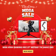 Màn hình HKC M27G6F 27Inch FullHD TN 144Hz chuyên game chính hãng