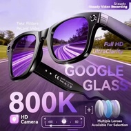Smart AI Glasses True 800W Video Camera Multifunctional AI Translation Meeting Minutes Music Control