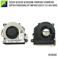 Dell Latitude 5520  E5520  E5520M Series Laptop Replacement Fan