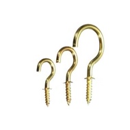 Brass Plated Plated Cup Hook Screw