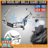 【24hours delivery】 HONDA ADV 150 /ADV 160 Headlight Grill Guard Cover / Headlamp Guard Full Alloy Ma