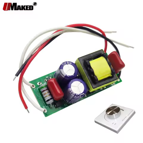 PMW Dimming LED Driver 300mA PCB Board IC Controll 7-15W 15-24W 25-36W Dimmable Power Supply Lightin