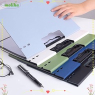 MOLIHA File Folders, A3/A4 Hard Shell File Contract Folders, Portable Memo Clip Document Organizatio