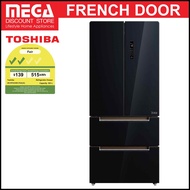 TOSHIBA GR-RF532(WE)-PGX 503L SIDE-BY-SIDE FRIDGE (2 Ticks) (GR-RF532WEPGX)