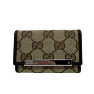 [二手] GUCCI 127048 GG 鑰匙包，品牌，米色
