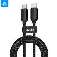 ROKER Kabel CB140W USB C to USB C 140W PD 3.1 Fast Charging E-Marker Chip Type C Cable 5V 28A 140 w