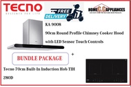 TECNO HOOD AND HOB FOR BUNDLE PACKAGE ( KA 9008 &amp; TIH 280D ) / FREE EXPRESS DELIVERY