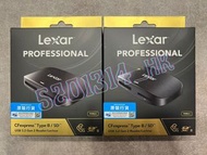 【全新行貨 門市現貨】LEXAR PROFESSIONAL CFEXPRESS TYPE B / SD USB 3.2 GEN 2 READER 讀卡器 (LRW520U-RNBNG)   RW520