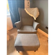 wing chair STRANDMON IKEA