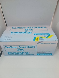 ImmunPro (Sodium Ascorbate Zinc) 500mg, 100 tablets ImmunoPro Vitamins