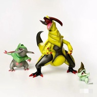 3pcs Haxorus pokemon figure